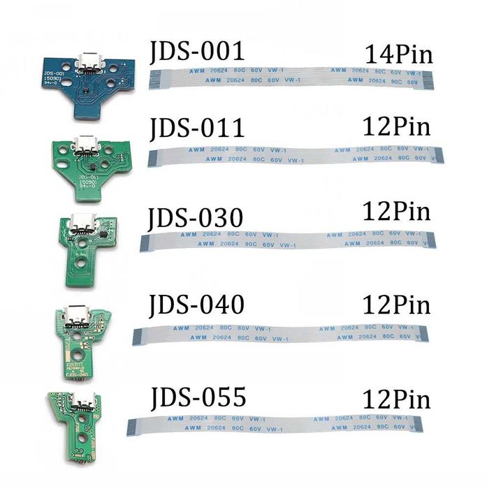 NOVO - Conector de Carga para Comandos PS4 + OFERTA Cabo Flex