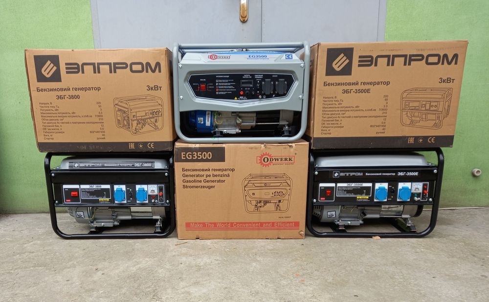 Генератор Элпром ЭБГ-3500Е, Элпром ЭБГ-3800, Odwerk EG3500 медная обмо
