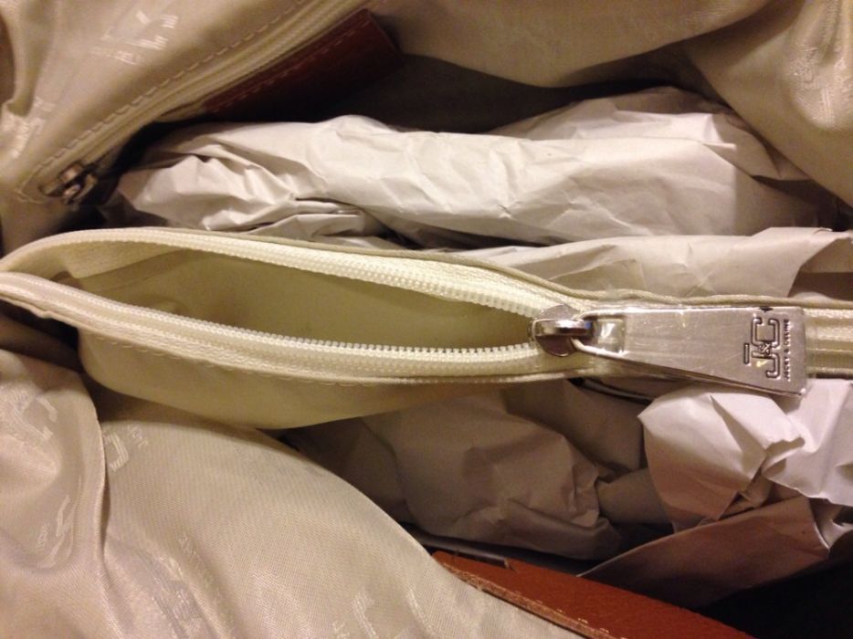 Сумка женская кожаная "Jacky & Celine". Италия.Новая,в упаковке.