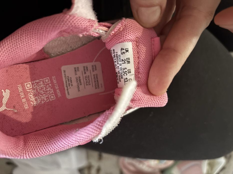 Buty puma dla dziewczynki