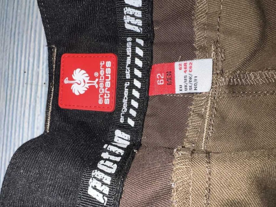 Engelbert Strauss Flex Belt Spodenki Męskie Workwear Cargo Męskie R. 62 3XL - 4XL