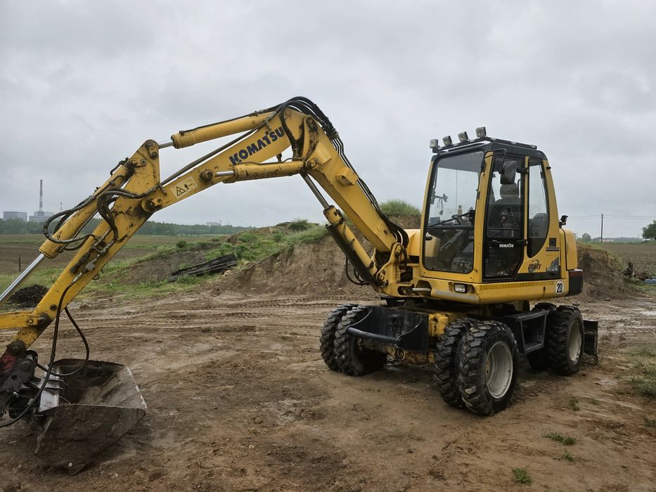 Koparka kołowa Komatsu PW95r 2005rok  super stan!