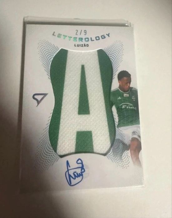 Karta ekstraklasa Letterology autograf Luizao