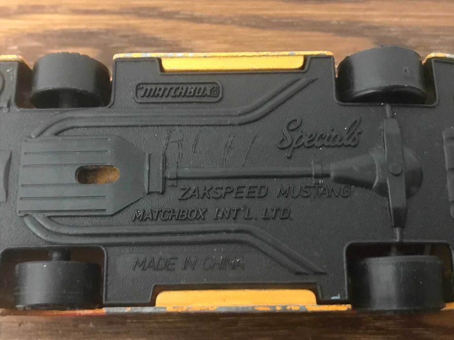 matchbox specials zakspeed mustang resorak prl