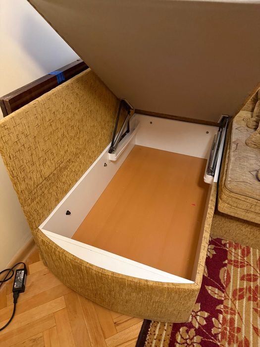 Narożnik tapicerowany do spania