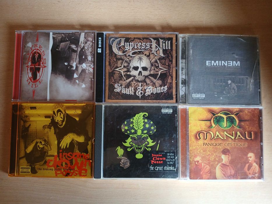 Lista de CDs Todos Géneros Rap, Hip Hop, Metal, Doom, Pop, Rock etc