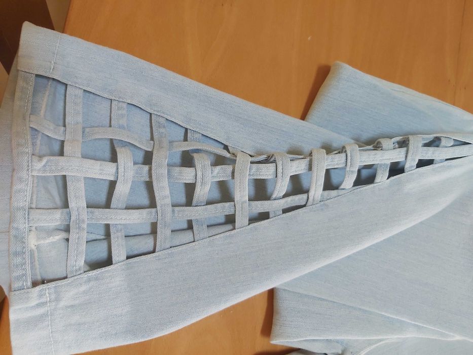 Calça de Ganga Boca de Sino