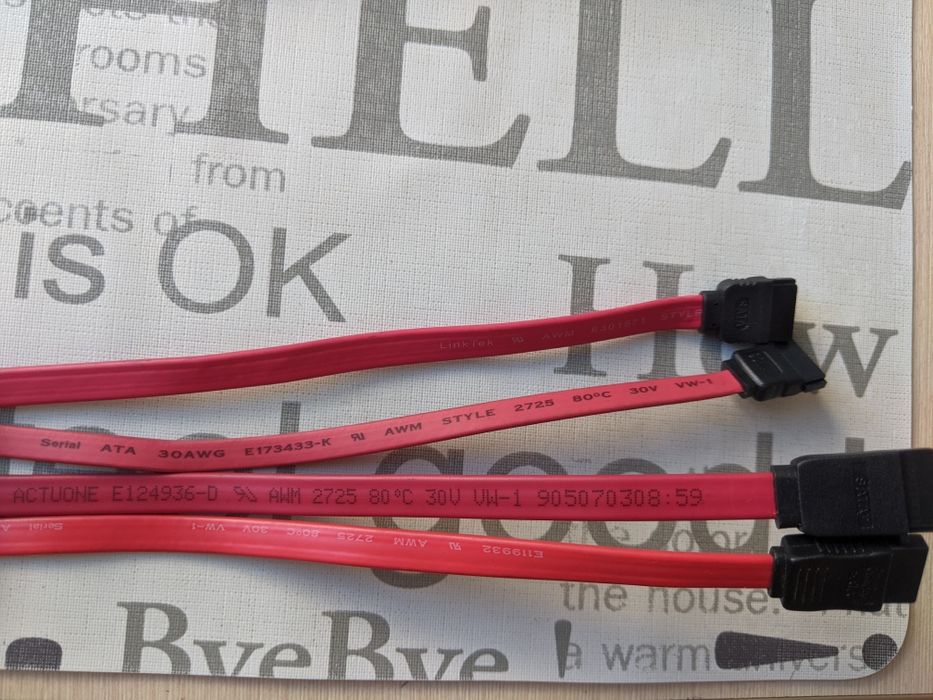 Кабель SATA для hdd 0.5m Шлейф