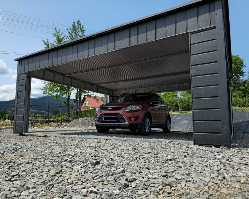 Carport - Zadaszenie Wiata Samochodowa DOWOLNY WYMIAR