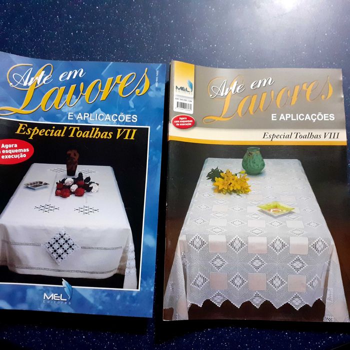 Revistas Arte em Lavores Especial Toalhas