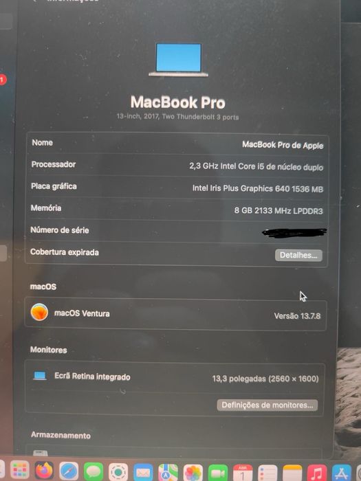 Macbook pro 2017492474690605557764