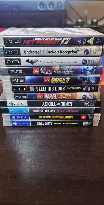 Jogos playstation 3,4 e 5