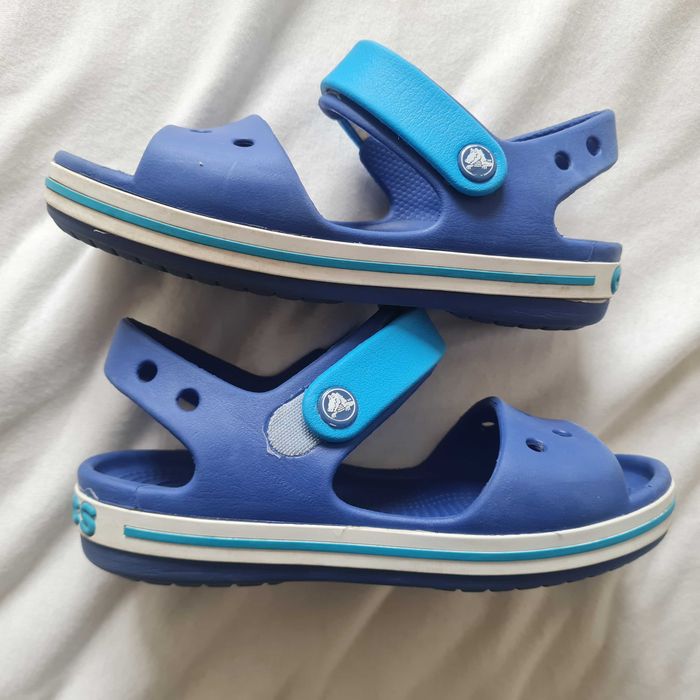 Buty sandały sandałki buciki 30-31 C13 c 13 Crocs na basen gumowe