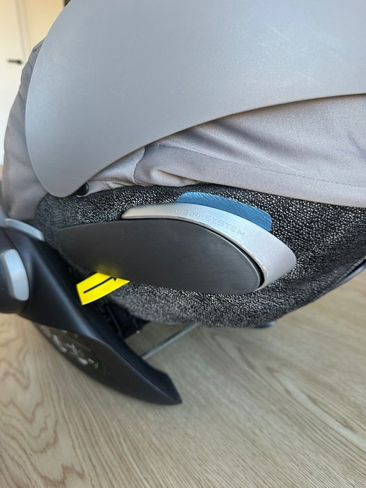 Zestaw! Fotelik Cybex Platinum Cloud I-size + adaptery + nakładka