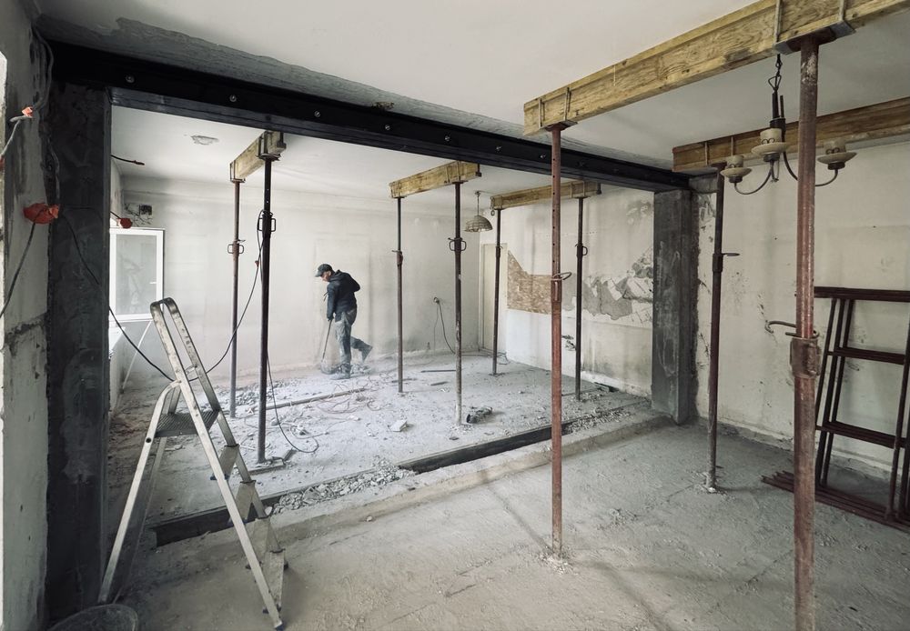 Wyburzenia Rozbiórki Przebudowy wzmacnianie stropów wyburzenia