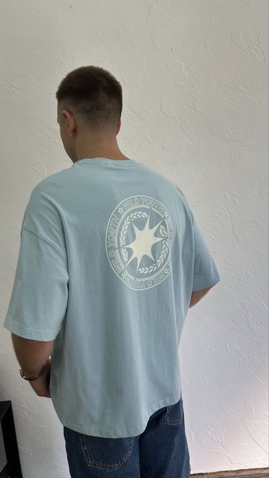 NEW ! ORIGINAL ! Чоловіча футболка PULL&BEAR Boxy Fit