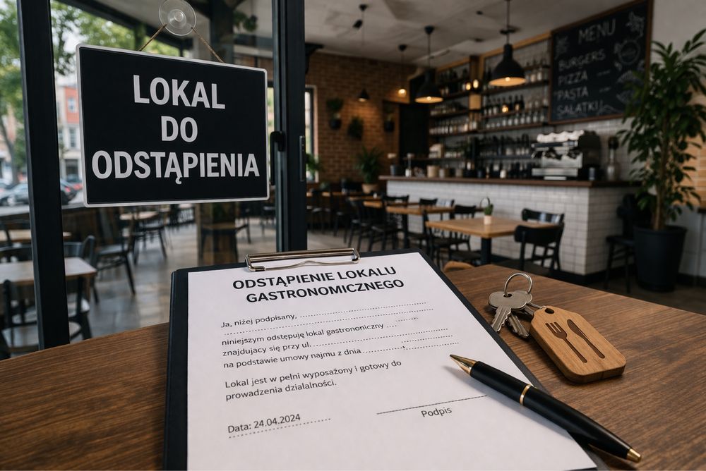 Odstapie  lokal gastronomiczny