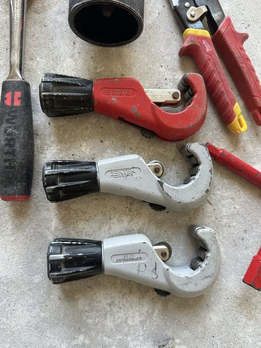 Hydraulika zestaw kluczy i obcinaczek