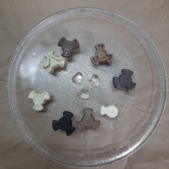 Тарілка. 24,5см. 28см . 28,5см.  Ролер мікрохвильовки