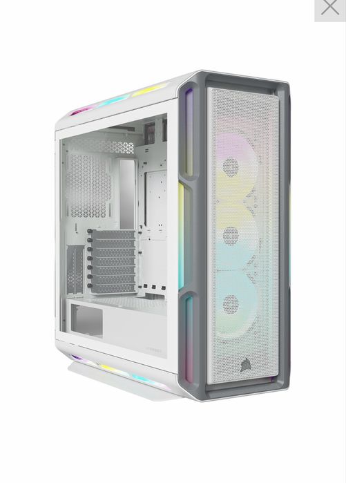 Corsair iCUE 5000T RGB Tempered Glass Branca