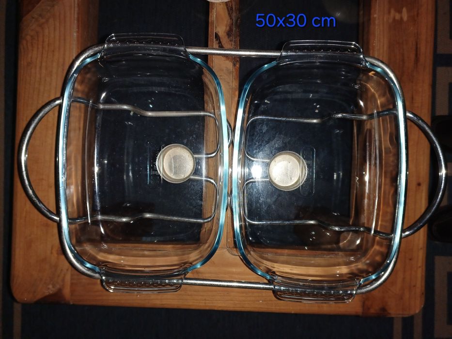 Travessas de aquecimento