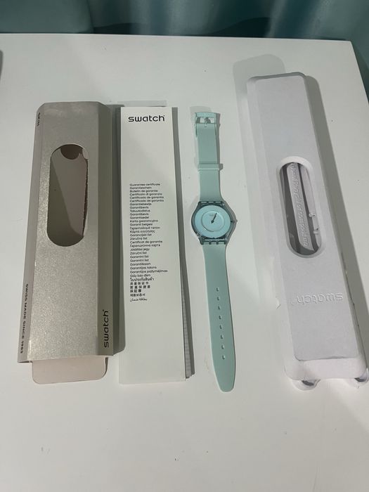 Часы женские Swatch  Skin Aurora Sky