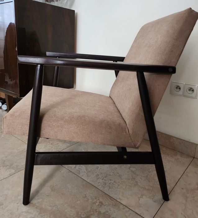 Stary fotel PRL Poznań Piła