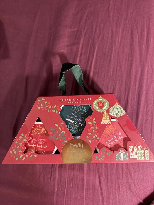Body butter Trio Organik Botanik Australia masła do ciala