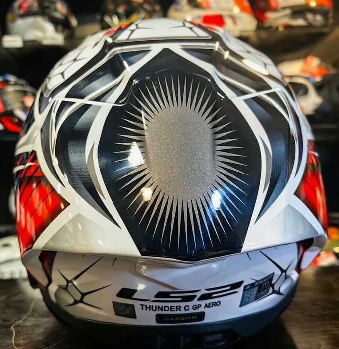 Capacete NOVO LS2 Thunder GP Aero (46% Desconto) EXTRAS. Tam L-XL-XXL