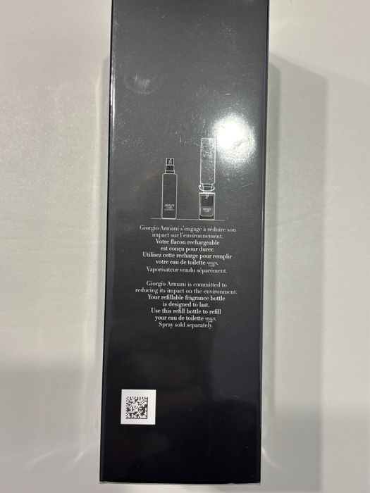 Armani Code EDT refill / napelnienie 150ml nowe