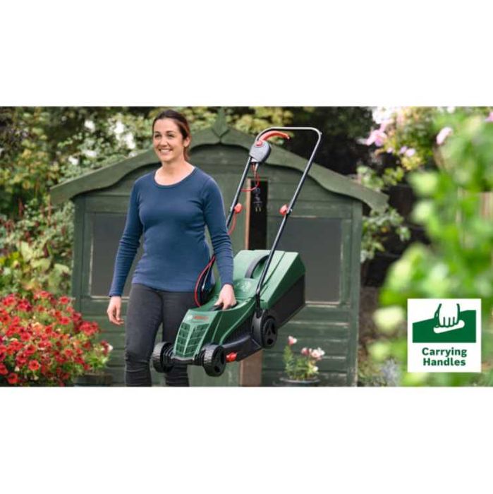 Газонокосарка Bosch Easy Rotak 32см  для дому 1200 вт потужність