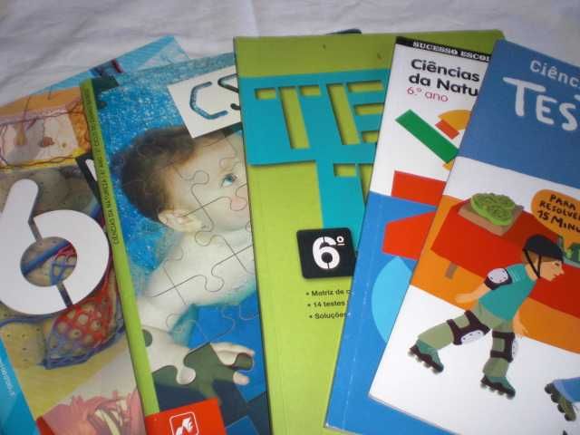 Livros de ciências de 6º ano