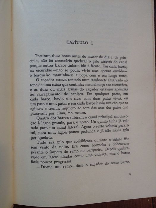 Hemingway - Na outra margem, entre as árvores