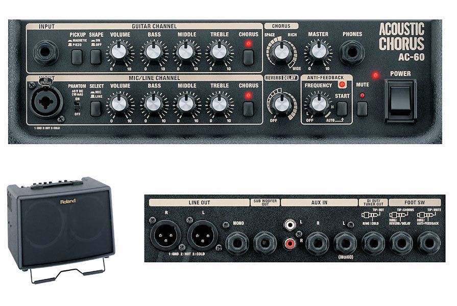 [COMO NOVO] Amplificador Roland AC 60 Chorus