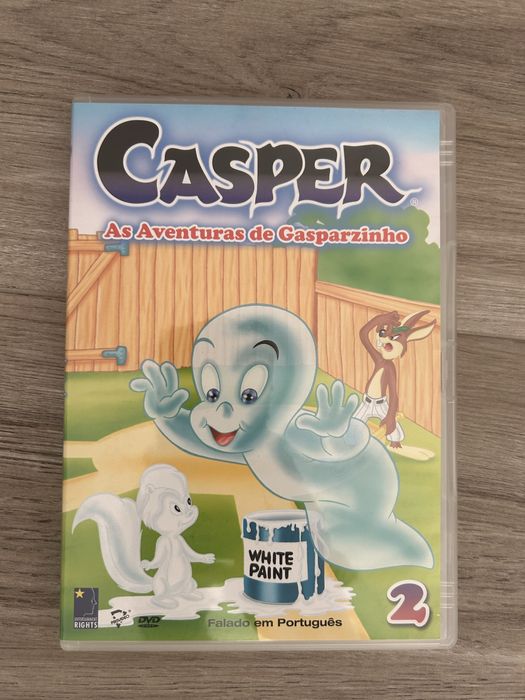 8 DVDs originais de filmes infantis.