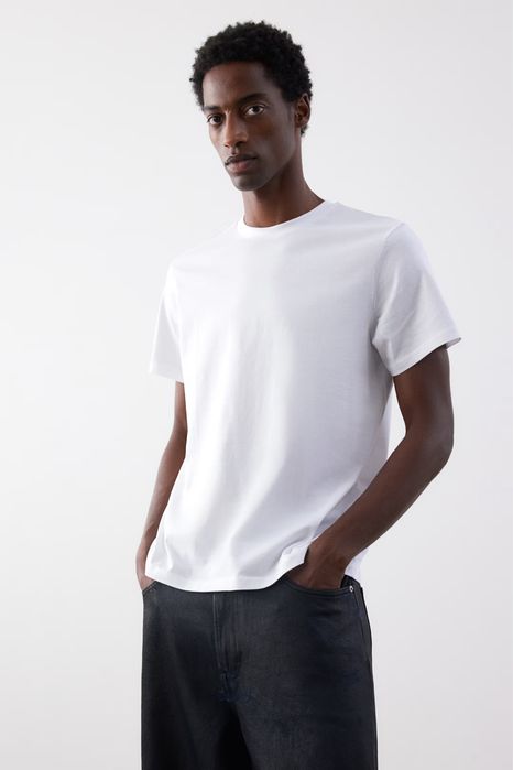 Чоловіча біла футболка H&M Regural Fit розміри: M ; L ; XL