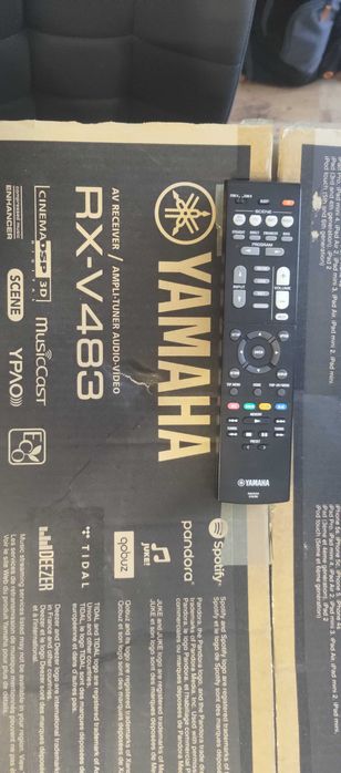 Amplituner Yamaha RX-V483 5.1 Bluetooth WiFi Spotify Dolby MusicCast