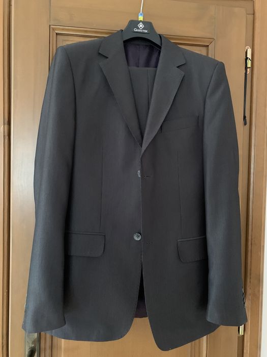 Garnitur męski grafitowy