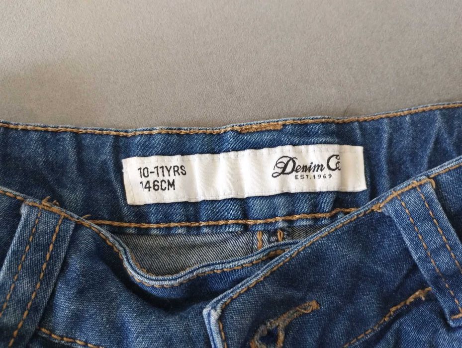 Szorty spodenki jeans 146