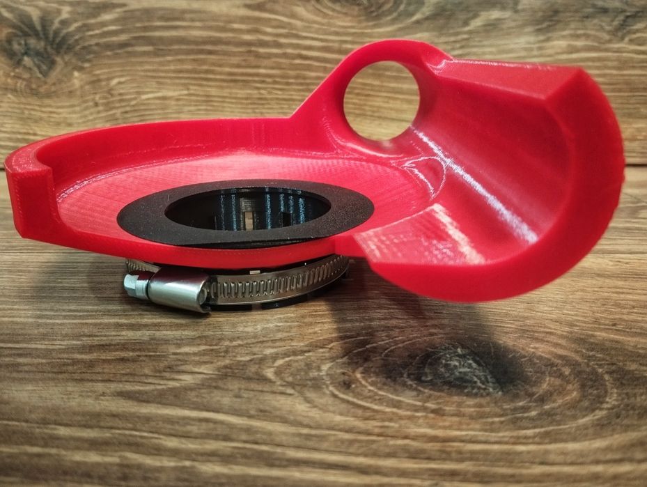 Пылеотвод пиловідвід кожух для черепашек 100мм на болгарку УШМ