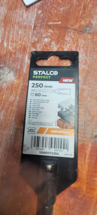 Dłuto samoostrzące szerokie SDS plus 60x250mm Stalco