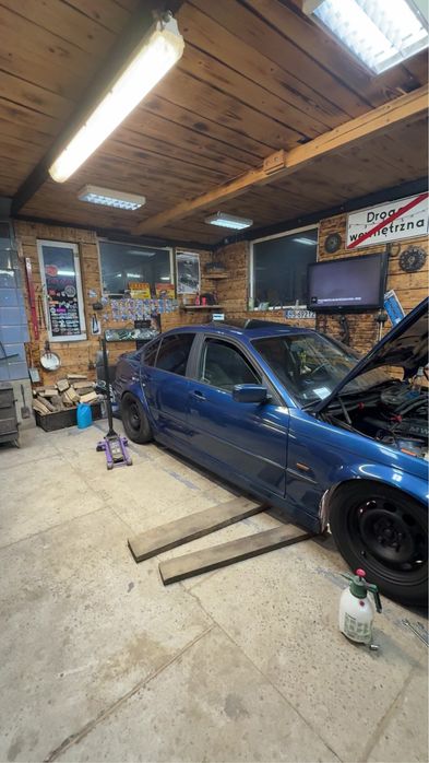 BMW E46 2,5 + gaz / szpera / gwint