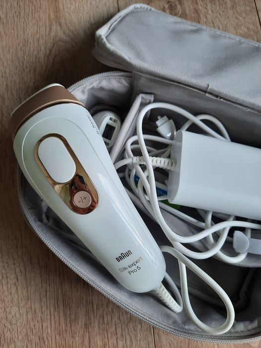 Depilator laserowy BRAUN Silk-expert Pro 5 (Nowy)