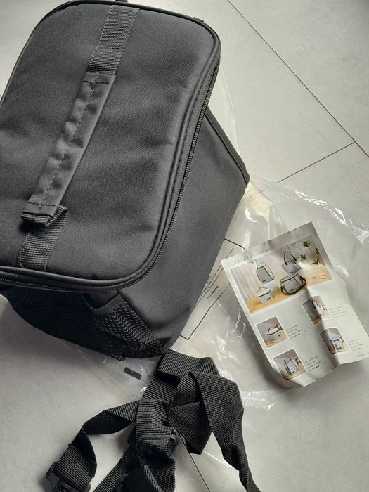 Torba termiczna lunch box czarna nowa outlet