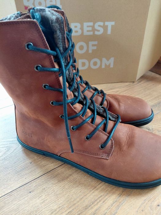 Buty zimowe barefoot koel faro lambswool winter shoes unisex 42 minima