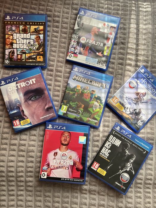 Ігри до Playstation 4 віддам всі за 250