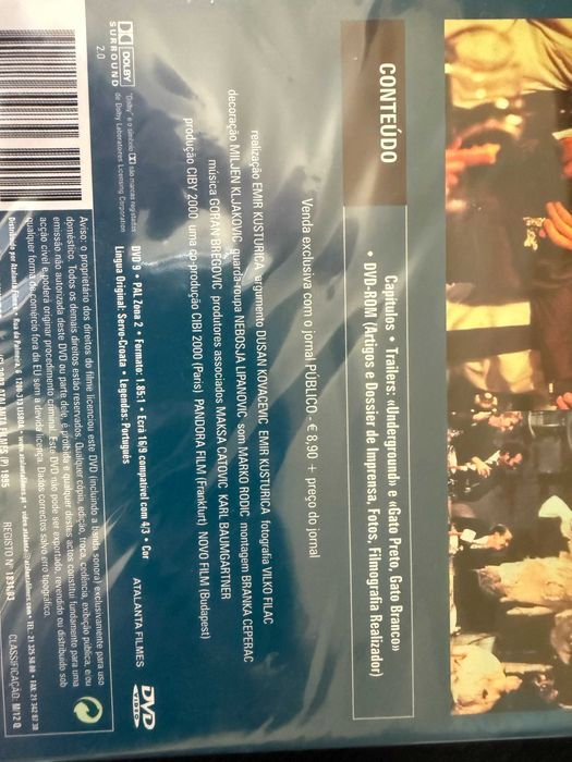 Emir Kusturica – Underground – NOVO – SELADO