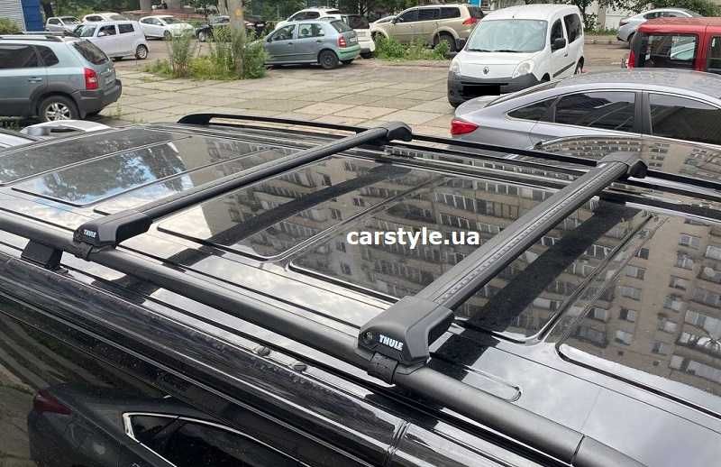 Thule багажник на крышу дах авто Edge Wingbar Evo невиступаючі рейлінг