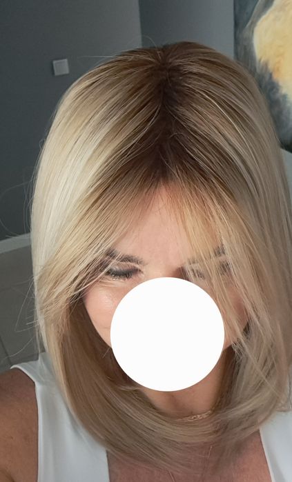 Peruka ze zdjecia blond