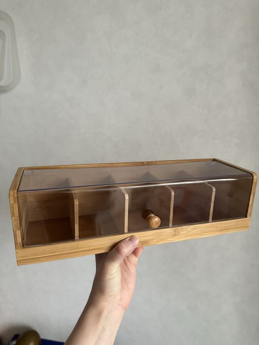 Органайзер деревяний на 5 відсіків